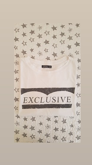 bershka beyaz tişört