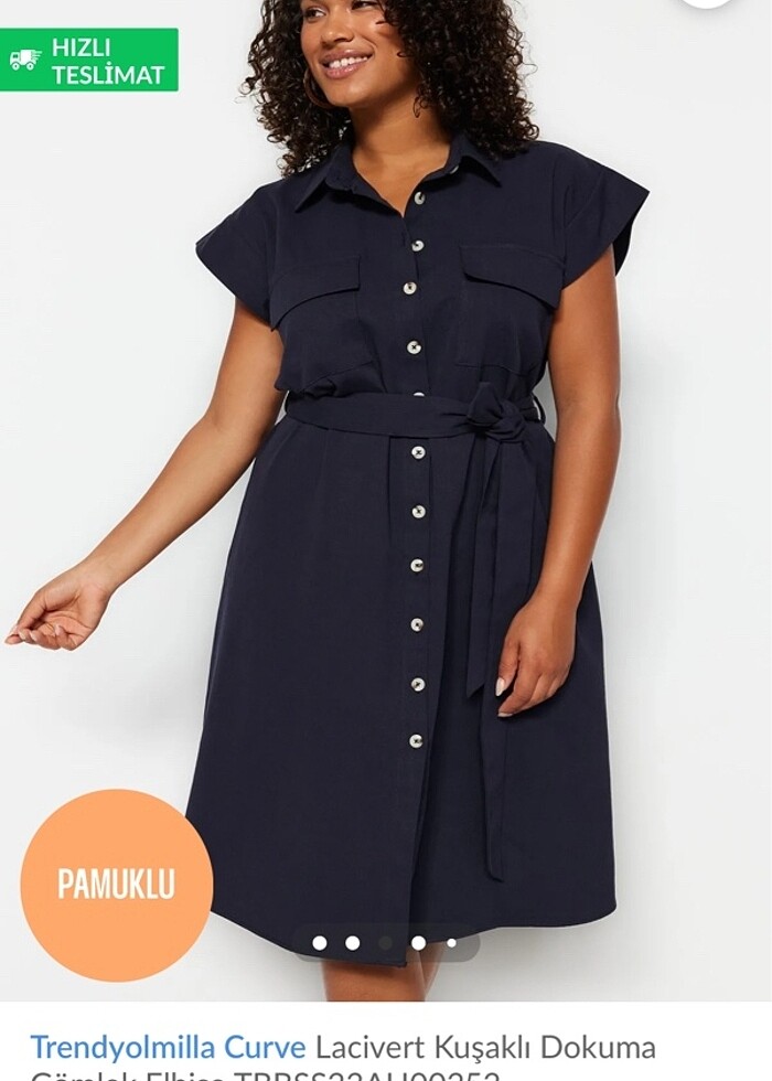 Büyük beden elbise - Görsel 4