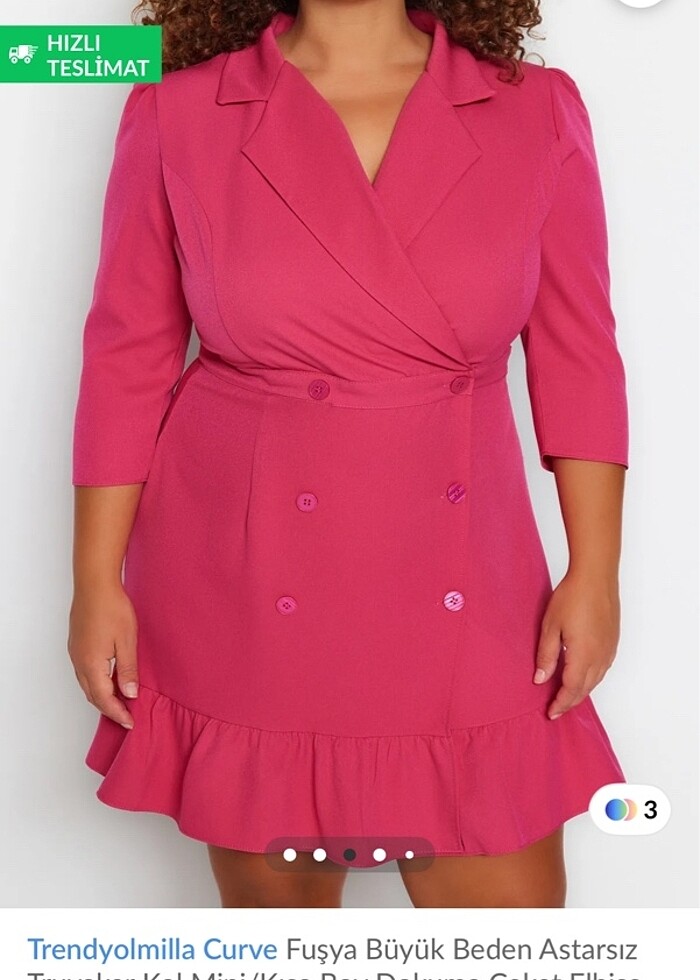 Büyük beden elbise - Görsel 3