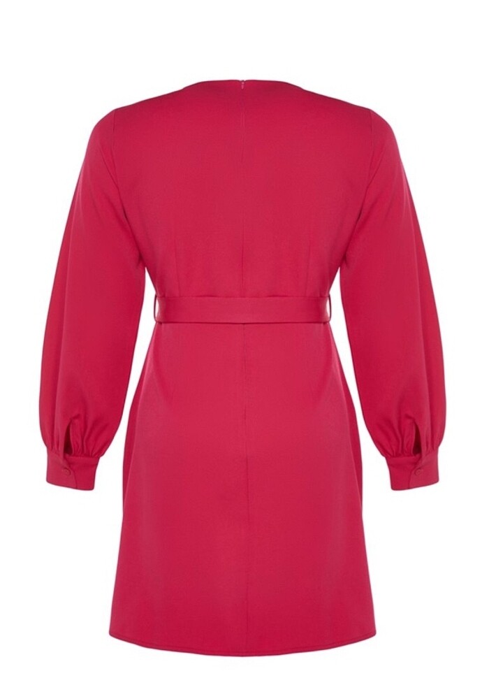 Büyük beden şık elbise - Görsel 3