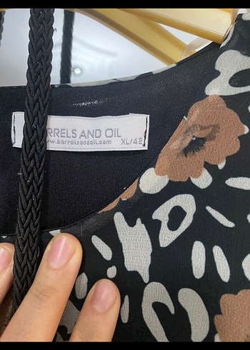 şifon tesettür elbise - Görsel 5