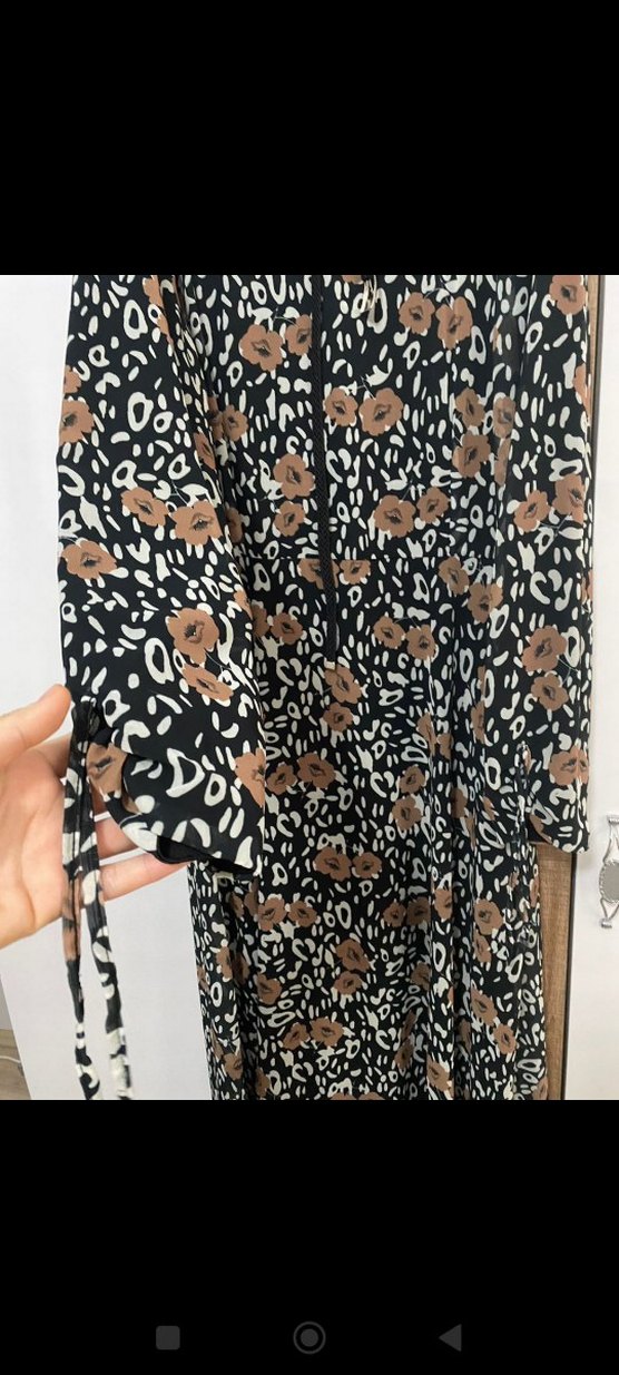 şifon tesettür elbise - Görsel 3