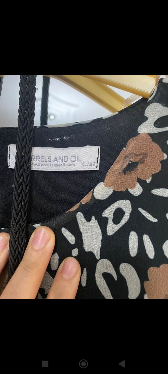 şifon tesettür elbise - Görsel 5