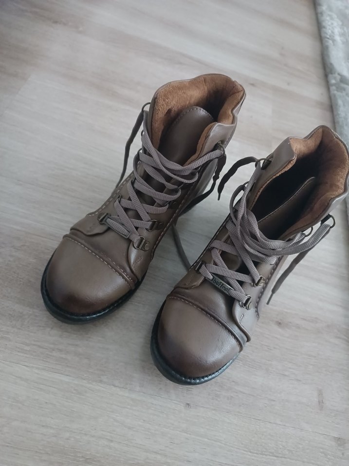 Gri Süet Dolgu Topuklu Kadın Bot - Görsel 2