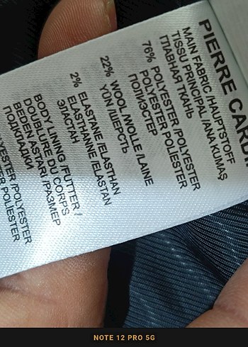 Pierre Cardin siyah smokin - Görsel 5