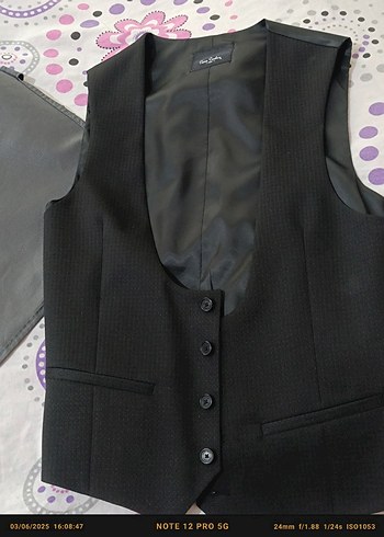 Pierre Cardin siyah smokin - Görsel 6