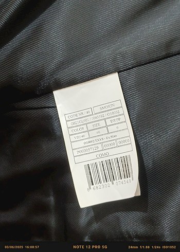 Pierre Cardin siyah smokin - Görsel 8