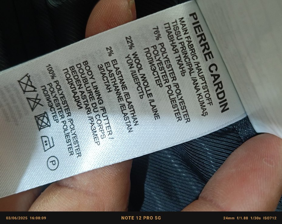 Pierre Cardin siyah smokin - Görsel 5