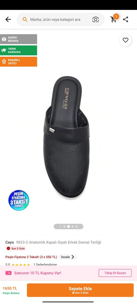 Erkek Siyah damat terligi - Görsel 4