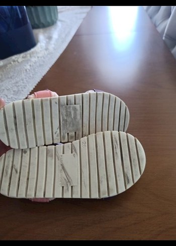 26 Beden çeşitli Renk Kız Çocuk Çok Renkli Velcro Bantlı Terlik
