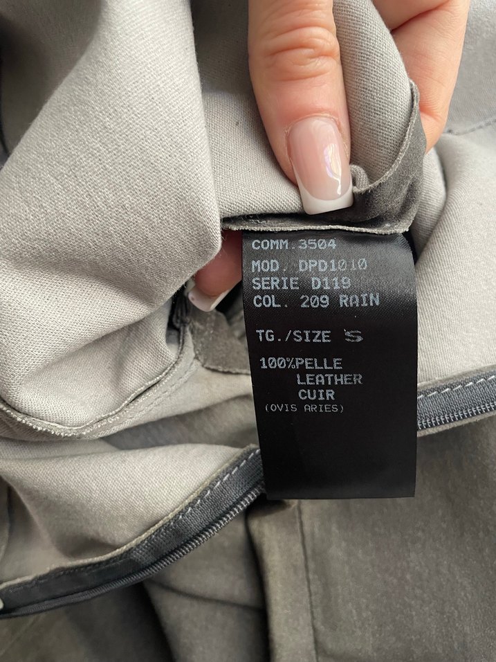 Bej Kadın Süet Kemerli Midi Kumaş Pantolon - Görsel 4