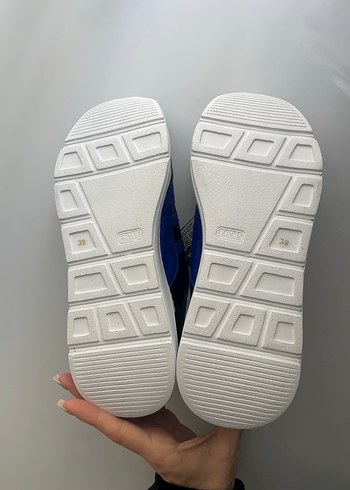 Erkek Mavi Spor Ayakkabı - Görsel 4