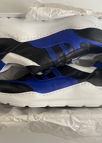 Erkek Mavi Spor Ayakkabı - Görsel 2