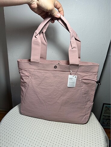  Beden pembe Renk Lululemon tote bag