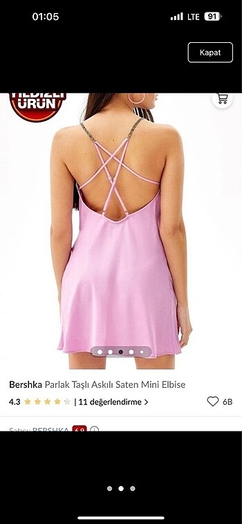 Bershka Bershka saten
