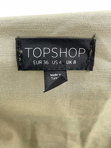 36 Beden çeşitli Renk Topshop Kot Ceket %70 İndirimli.