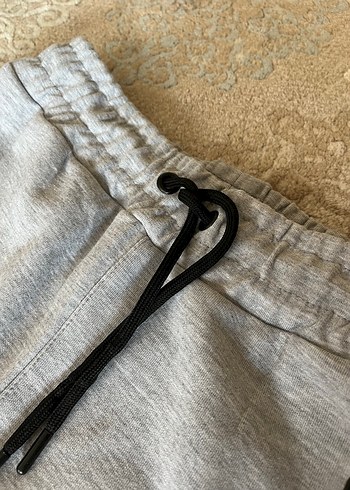 Tech Nike Gri Bağcıklı Eşofman Altı - Görsel 2