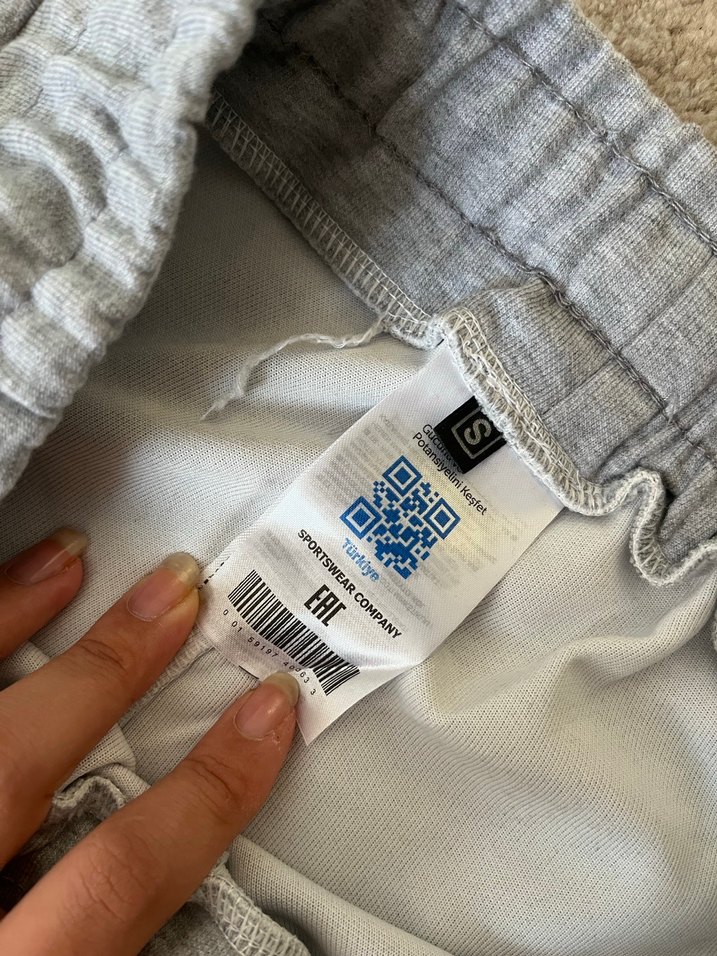 Tech Nike Gri Bağcıklı Eşofman Altı - Görsel 5