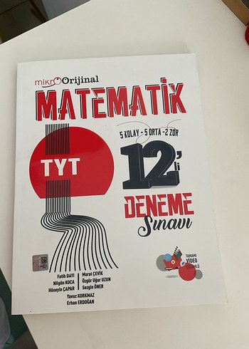 MikroOrijinal TYT Matematik 12'li Deneme Sınavı