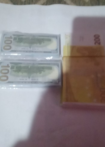 imitasyon gerçeğe yakın dolar ve eurolar - Görsel 2