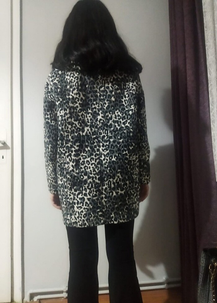 Mango Kısa Kaban - Görsel 3