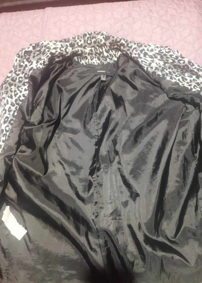 Mango Kısa Kaban - Görsel 5