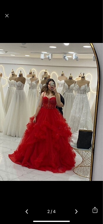La mia sposa kına gecesi elbisesi