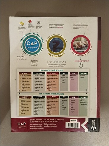 Çap 11. Sınıf anadolu lisesi Kimya soru bankası - Görsel 5