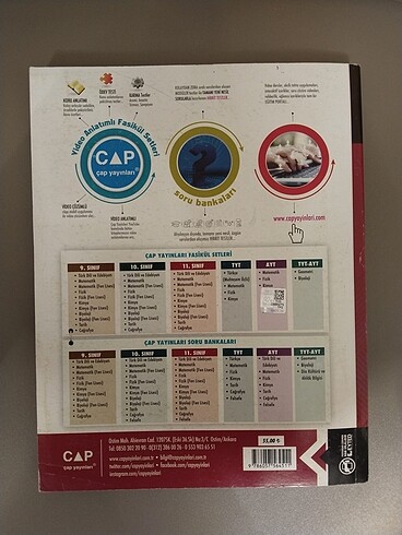 Çap 11. Sınıf Fizik soru bankası anadolu lisesi - Görsel 5