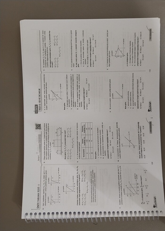 Kafadengi Tyt extra Fizik soru bankası - Görsel 4