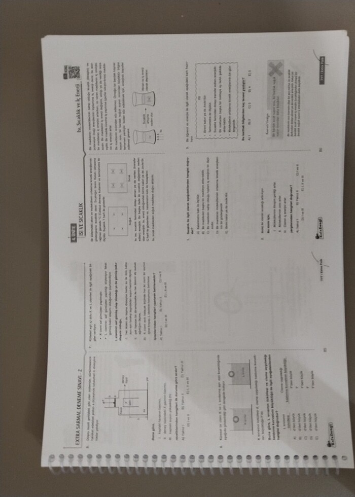 Kafadengi Tyt extra Fizik soru bankası - Görsel 2