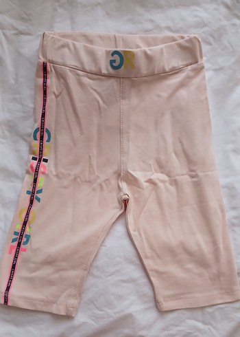 Renkli Baskılı Kız Çocuk Kısa Kollu Tişört - Görsel 4