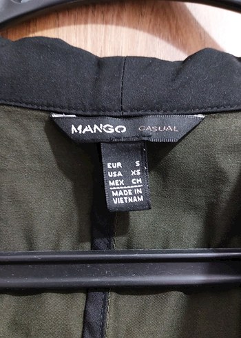 Düğmeli Kadın Haki Ceket - Görsel 5