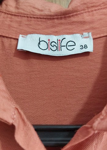 Bakır Uzun Kollu Düğmeli Bohem Elbise - Görsel 8