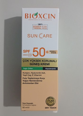 Bioxcin SPF 50+ Yüksek Koruma Güneş Kremi - Görsel 2