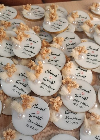 Kişiye Özel Beyaz Nikah Hediyesi - Görsel 2