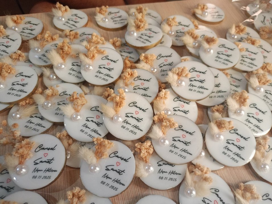 Kişiye Özel Beyaz Nikah Hediyesi - Görsel 2