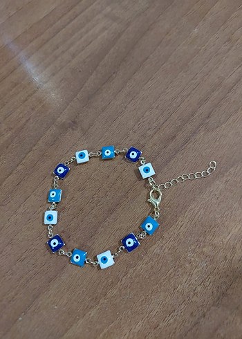 Renkli Nazar Boncuklu Bileklik - Görsel 2