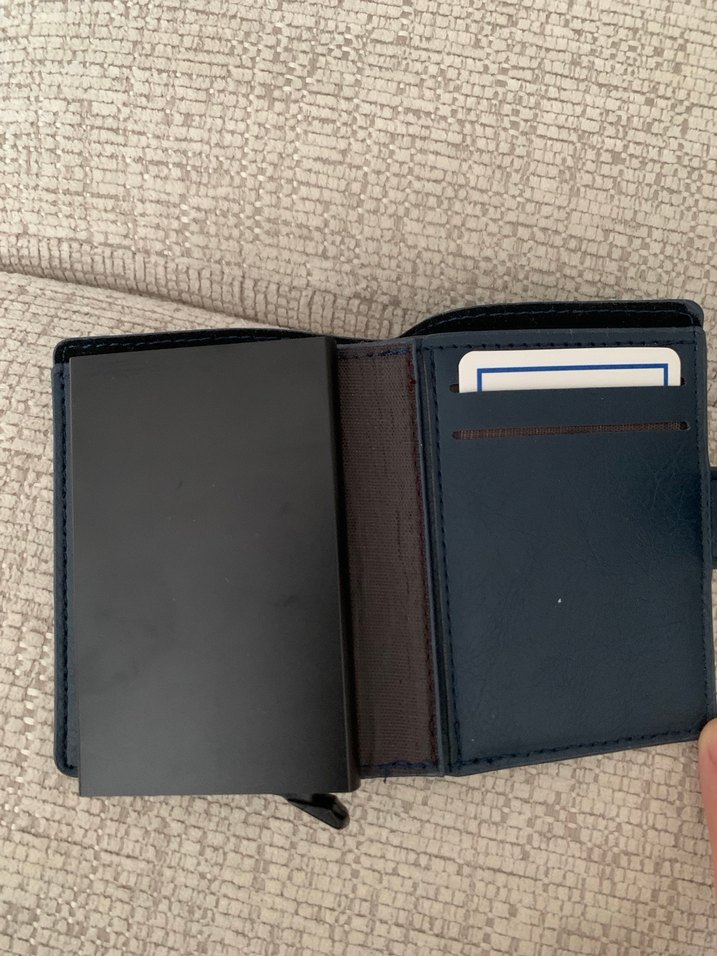 CARRKEN Siyah Deri Kadın Cüzdan - Görsel 4