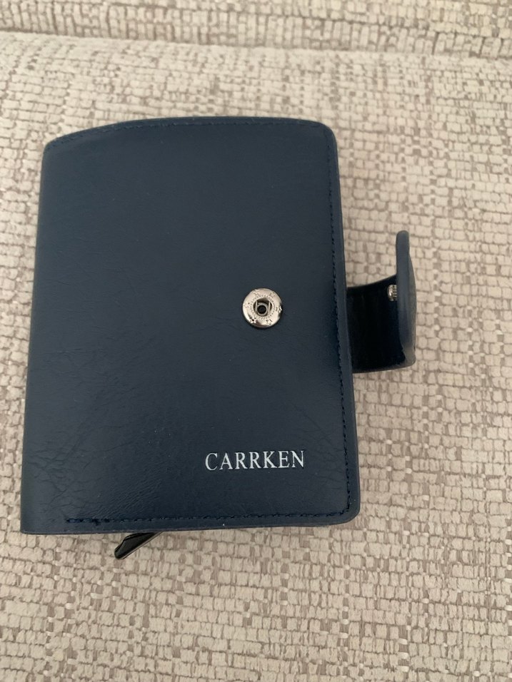 CARRKEN Siyah Deri Kadın Cüzdan - Görsel 2