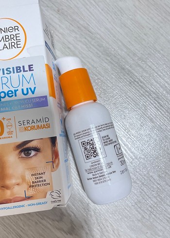 Garnier Invisible Spf50 Süper Uv Günlük Güneş Koruyucu Serum - Görsel 4