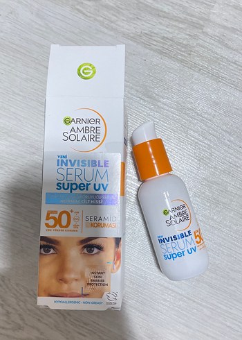 Garnier Invisible Spf50 Süper Uv Günlük Güneş Koruyucu Serum - Görsel 2