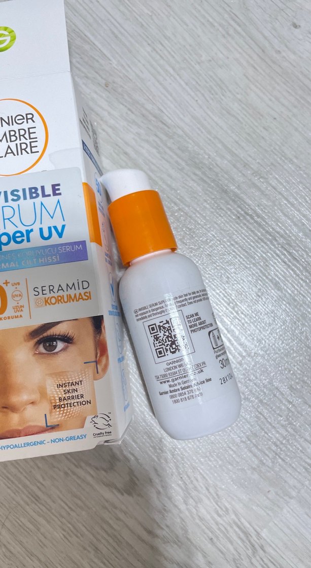 Garnier Invisible Spf50 Süper Uv Günlük Güneş Koruyucu Serum - Görsel 4