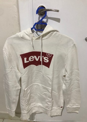 Levis Levi S Ekru Kapusonlu Sweatshirt