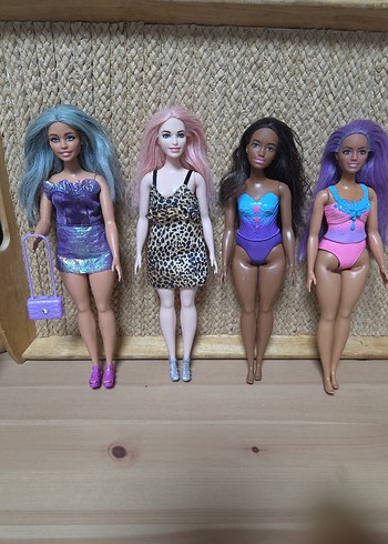 Barbie barbie fashionistas buyuk beden parti bebekleri