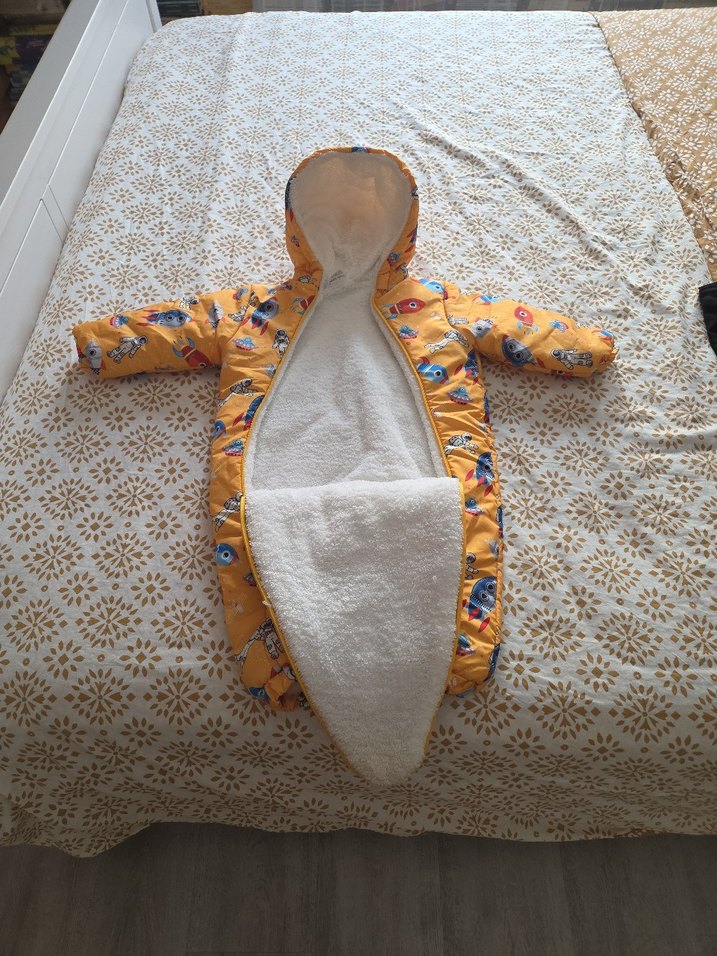 Bebek kar Tulum astronot 6 9 ay - Görsel 4