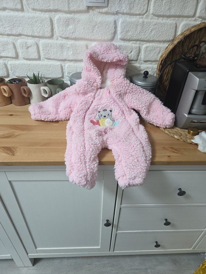 Pembe Bebek Tulumu 6 ay - Görsel 2