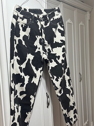 Addax desenli jean