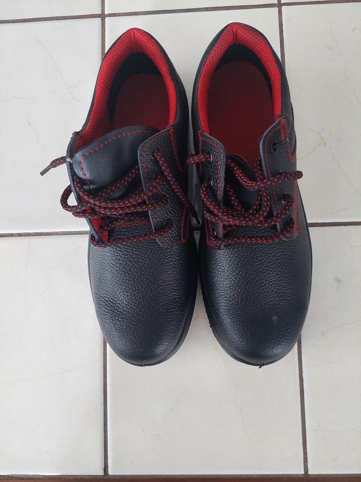 Kırmızı Siyah Bağcıklı Erkek Outdoor Ayakkabı - Görsel 3