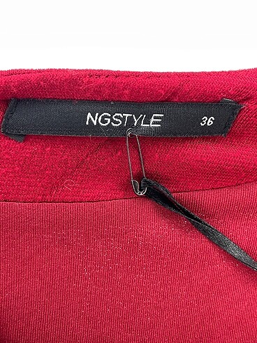 36 Beden kırmızı Renk NG Style Kısa Elbise %70 İndirimli.